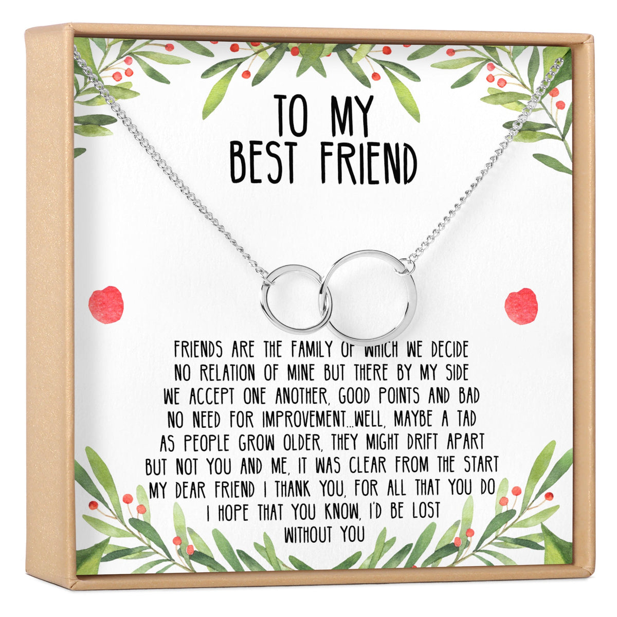 Christmas Gift for Best Friend Necklace, Multiple Styles - Dear Ava