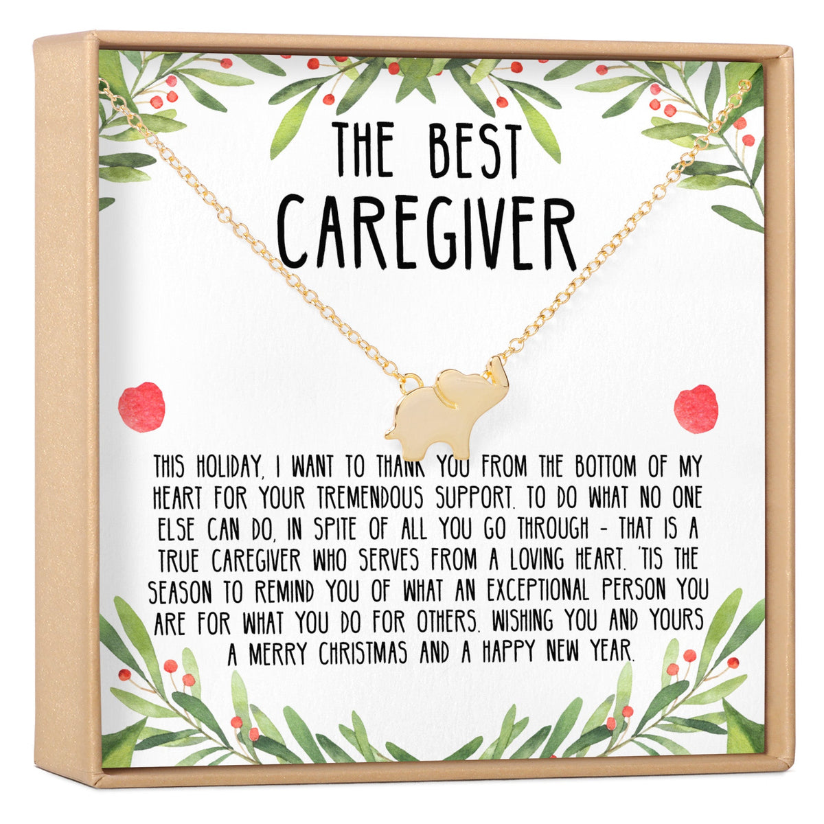 Christmas Gift for Caregiver Necklace, Multiple Styles - Dear Ava