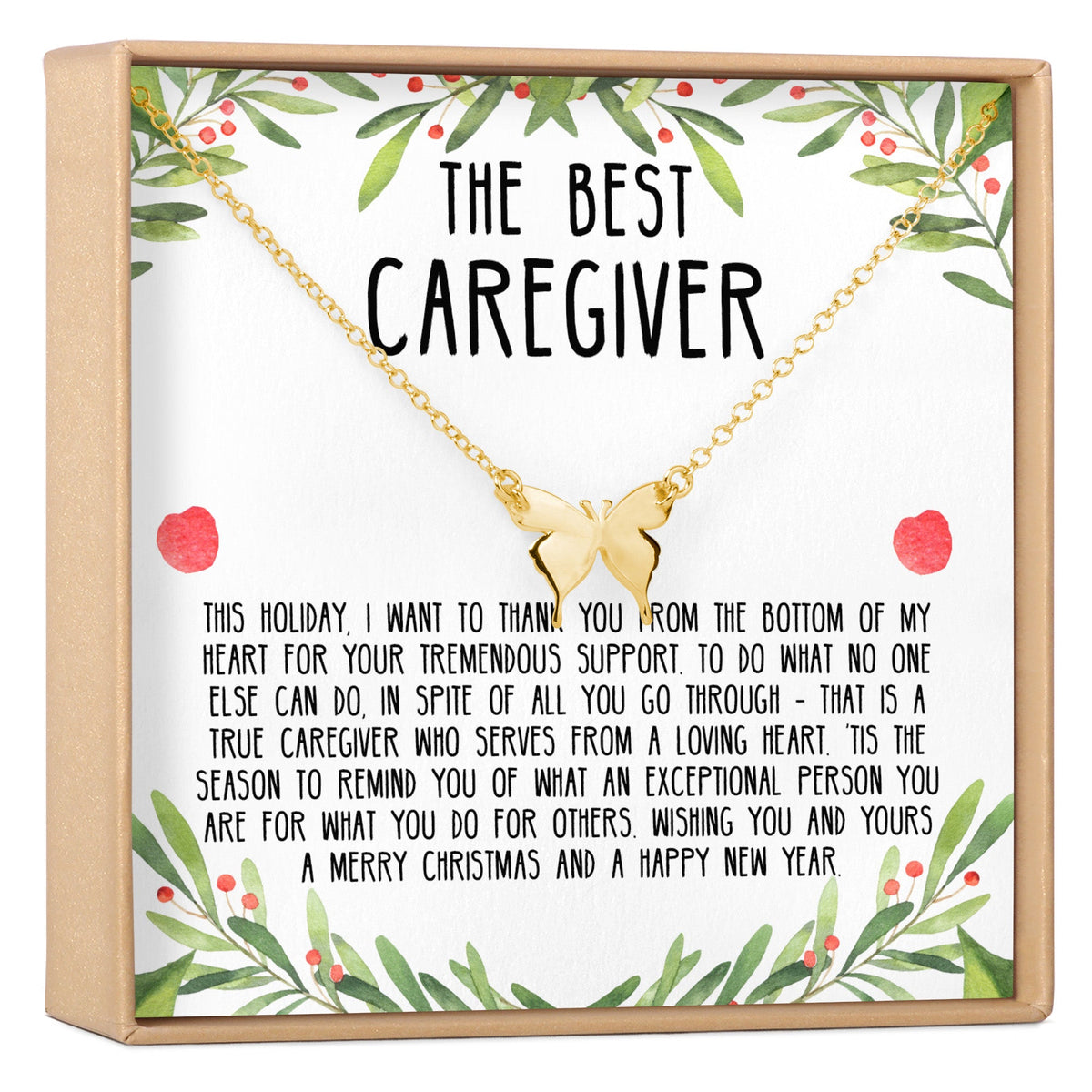 Christmas Gift for Caregiver Necklace, Multiple Styles - Dear Ava