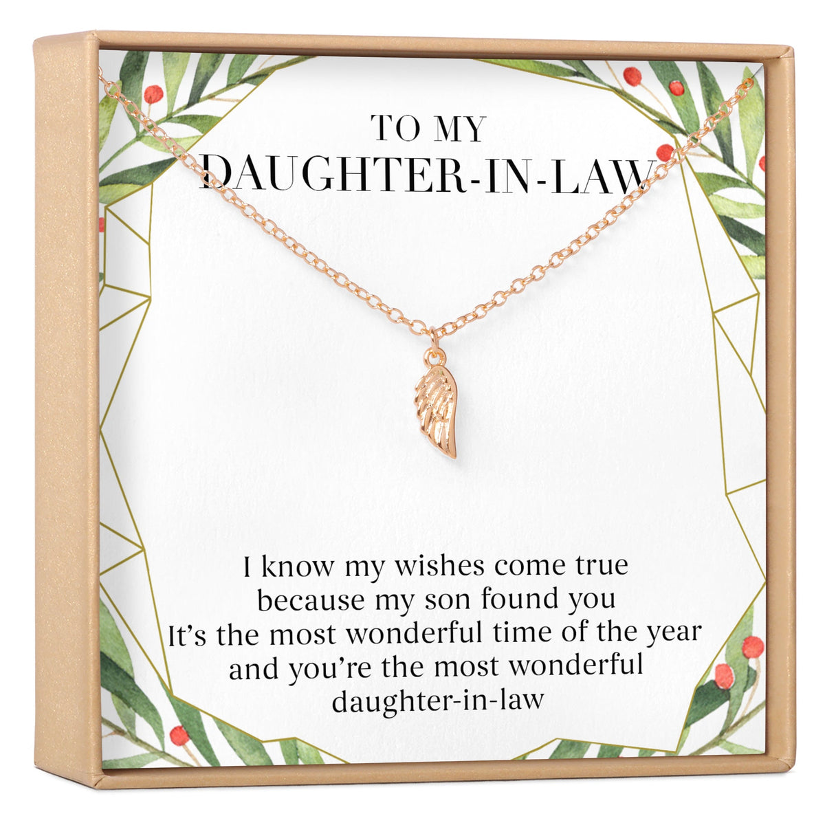 Christmas Gift for Daughter in Law Necklace, Multiple Styles - Dear Ava