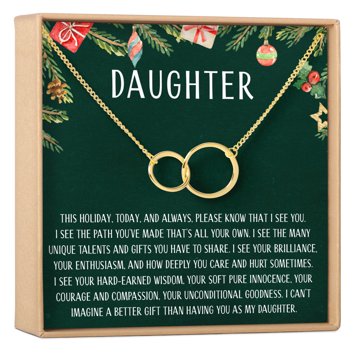 Christmas Gift for Daughter Necklace, Multiple Styles - Dear Ava