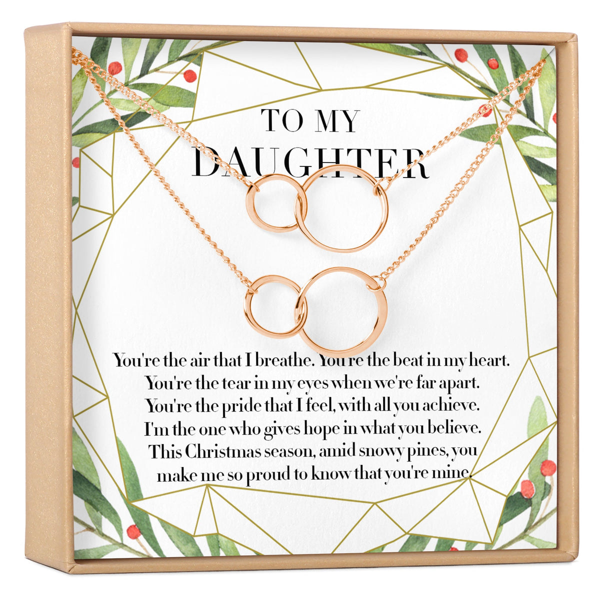 Christmas Gift for Daughter Necklace, Multiple Styles - Dear Ava