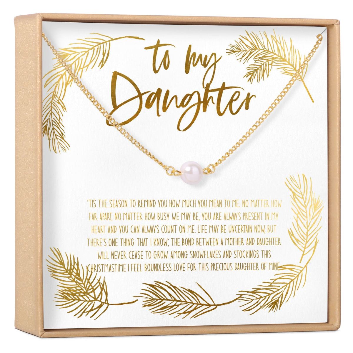 Christmas Gift for Daughter Necklace, Multiple Styles - Dear Ava