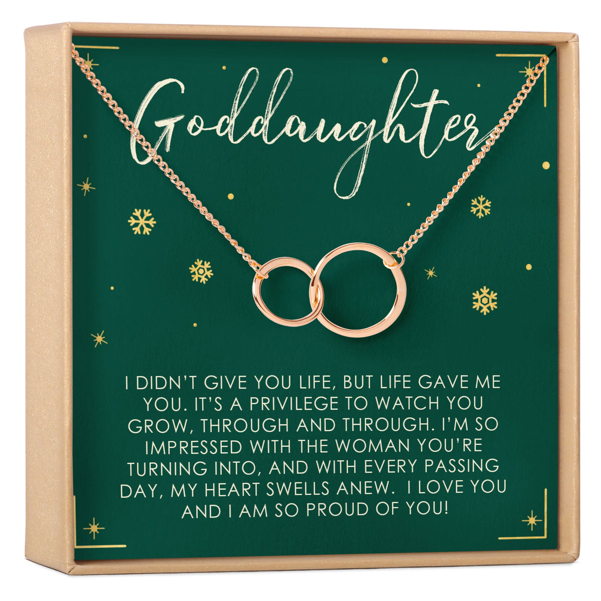 Christmas Gift for Goddaughter Necklace, Multiple Styles - Dear Ava