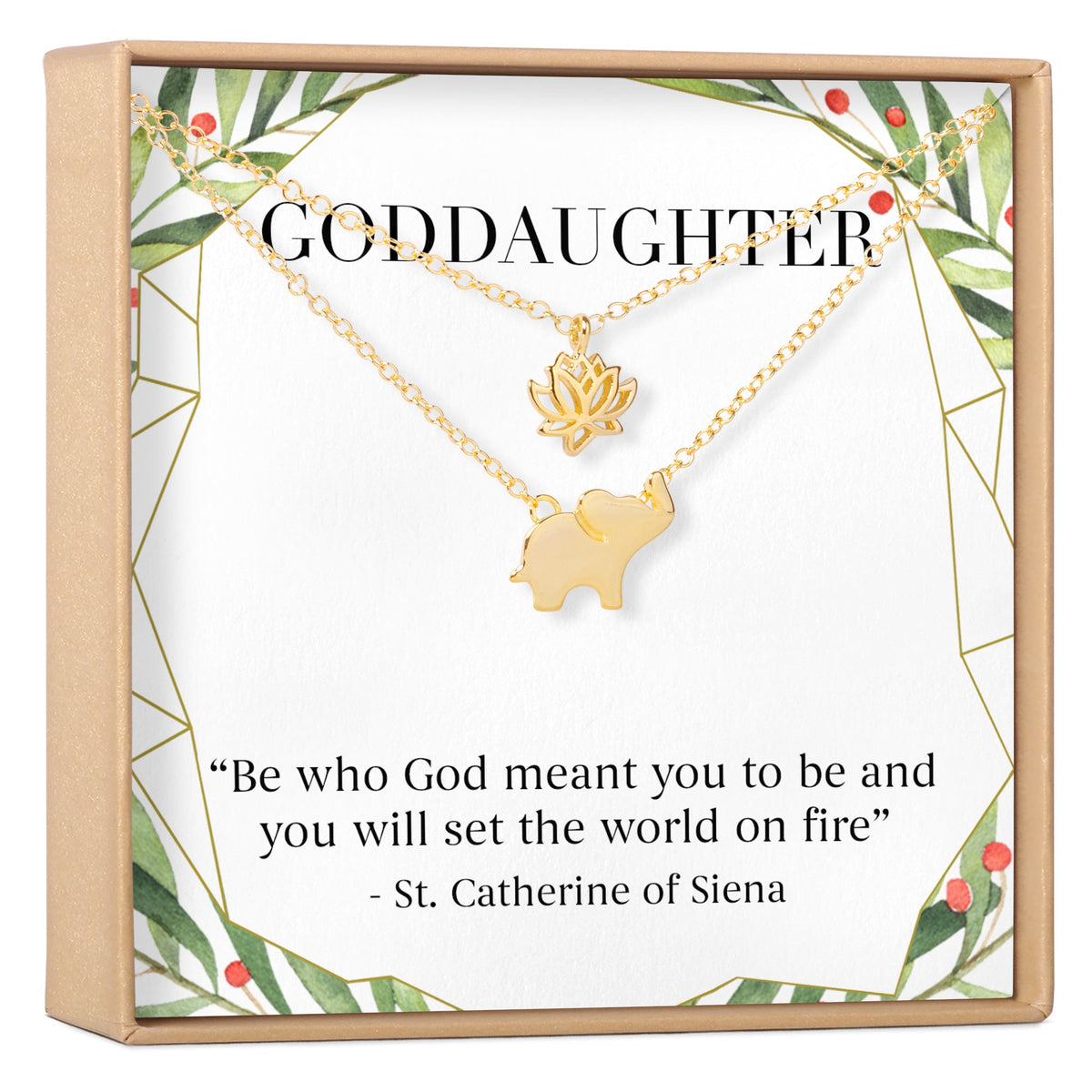 Christmas Gift for Goddaughter Necklace, Multiple Styles - Dear Ava