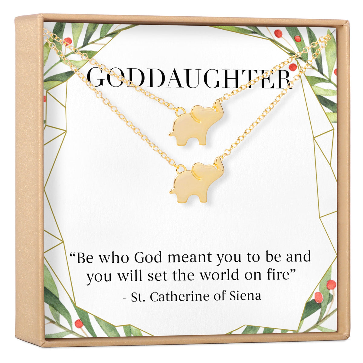 Christmas Gift for Goddaughter Necklace, Multiple Styles - Dear Ava