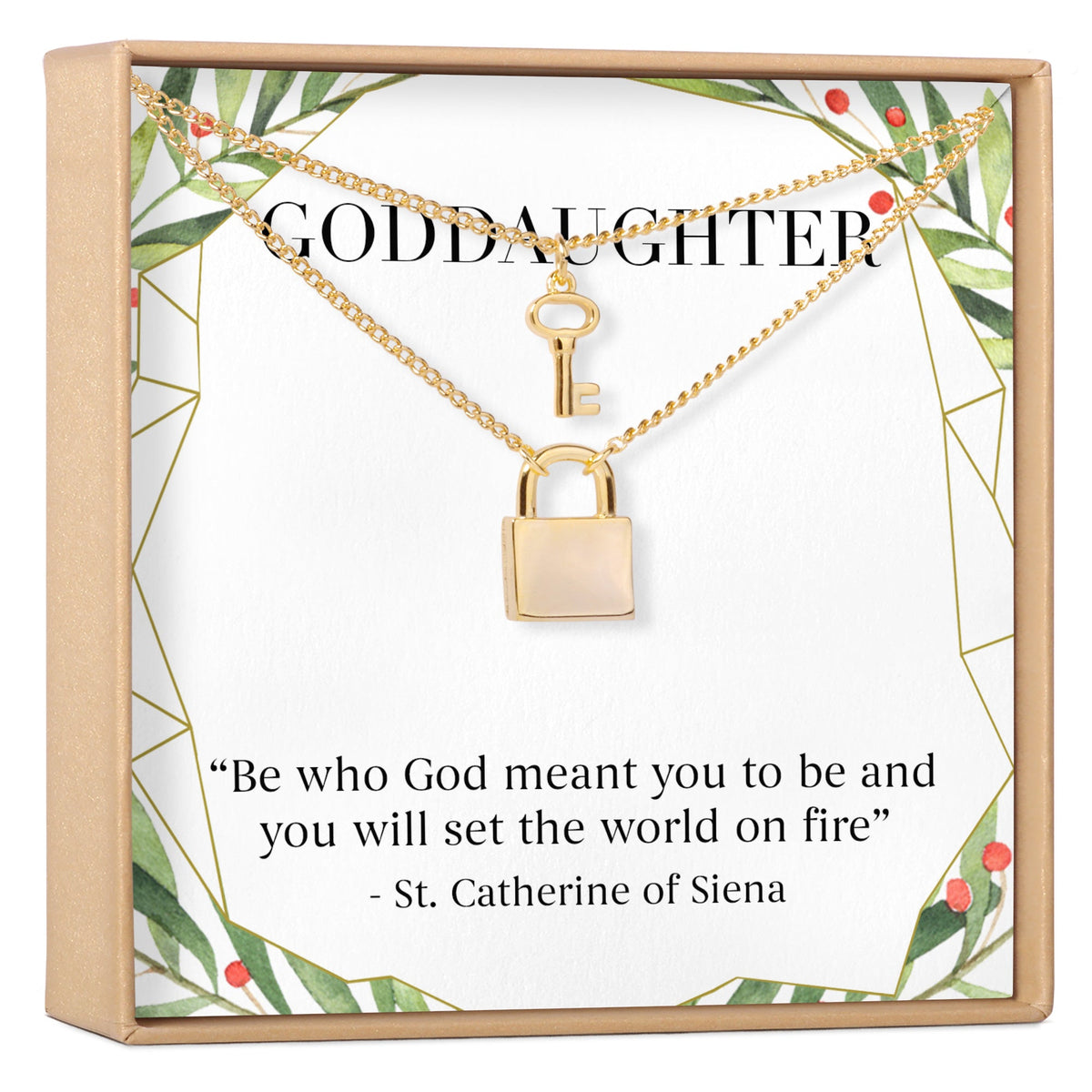 Christmas Gift for Goddaughter Necklace, Multiple Styles - Dear Ava