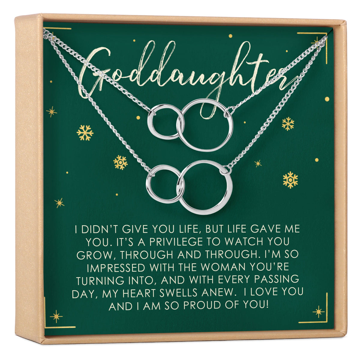 Christmas Gift for Goddaughter Necklace, Multiple Styles - Dear Ava