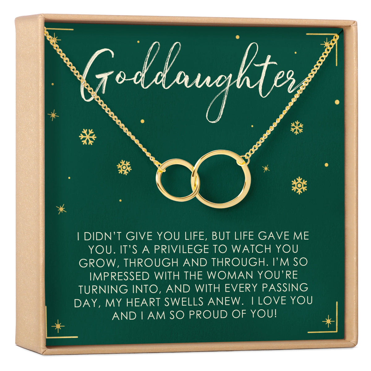 Christmas Gift for Goddaughter Necklace, Multiple Styles - Dear Ava