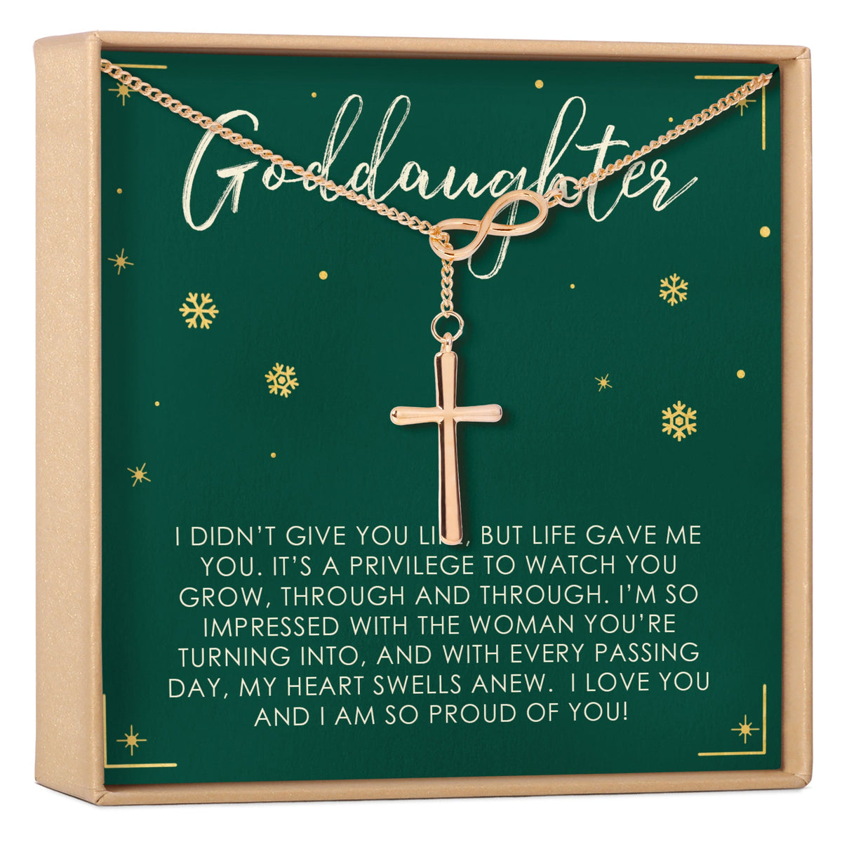 Christmas Gift for Goddaughter Necklace, Multiple Styles - Dear Ava