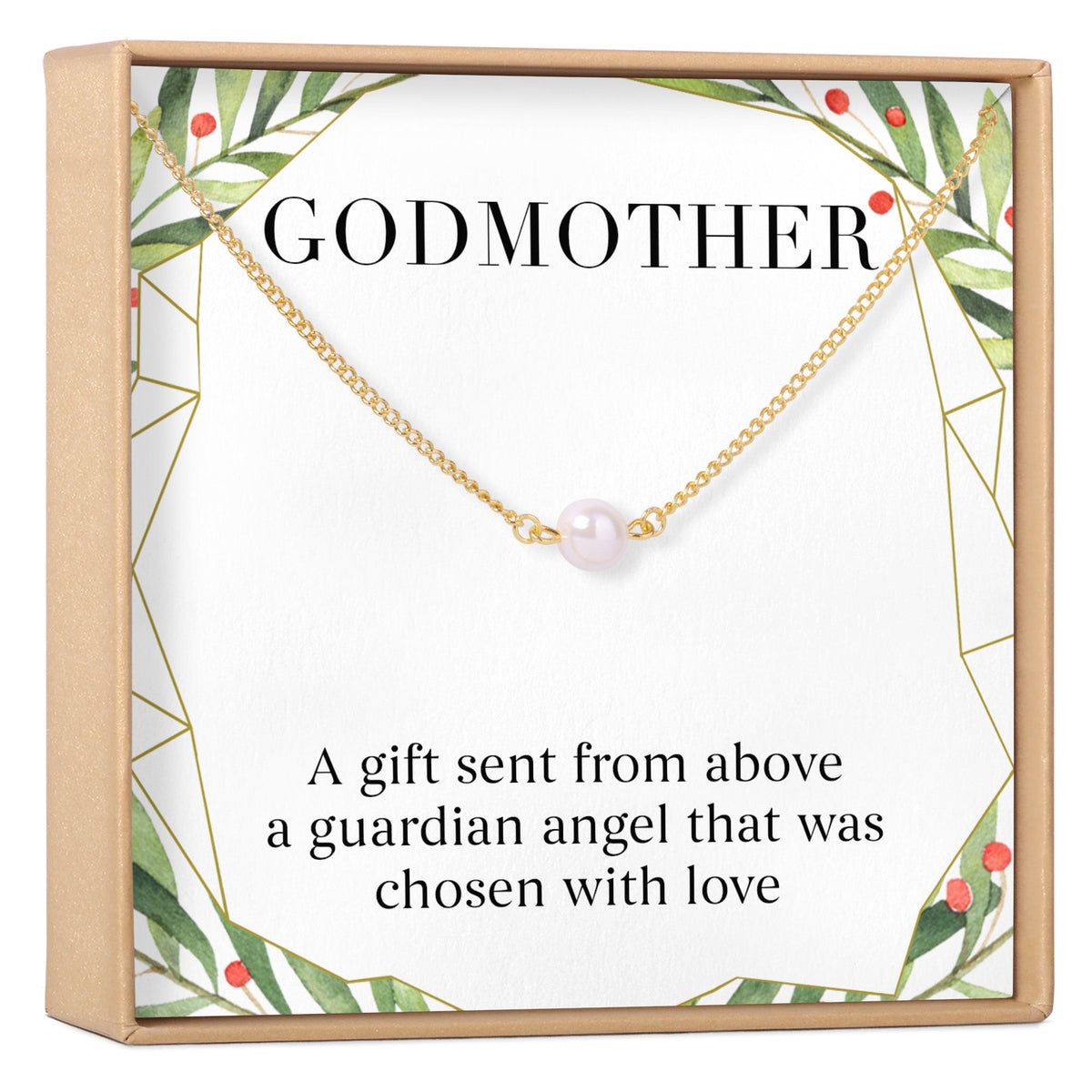 Christmas Gift for Godmother Necklace, Multiple Styles - Dear Ava