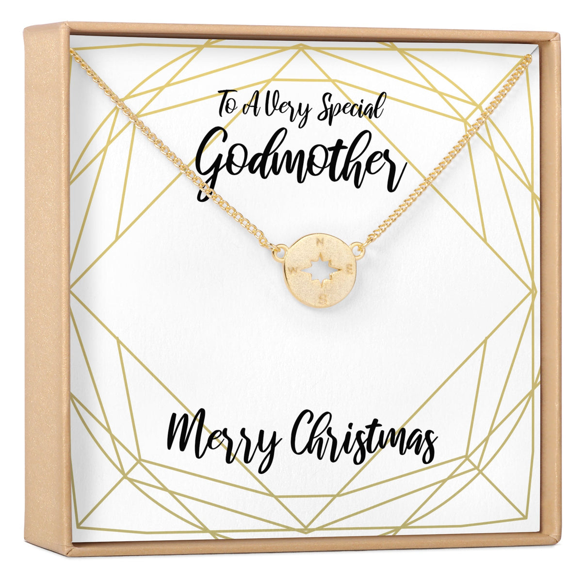 Christmas Gift for Godmother Necklace, Multiple Styles - Dear Ava