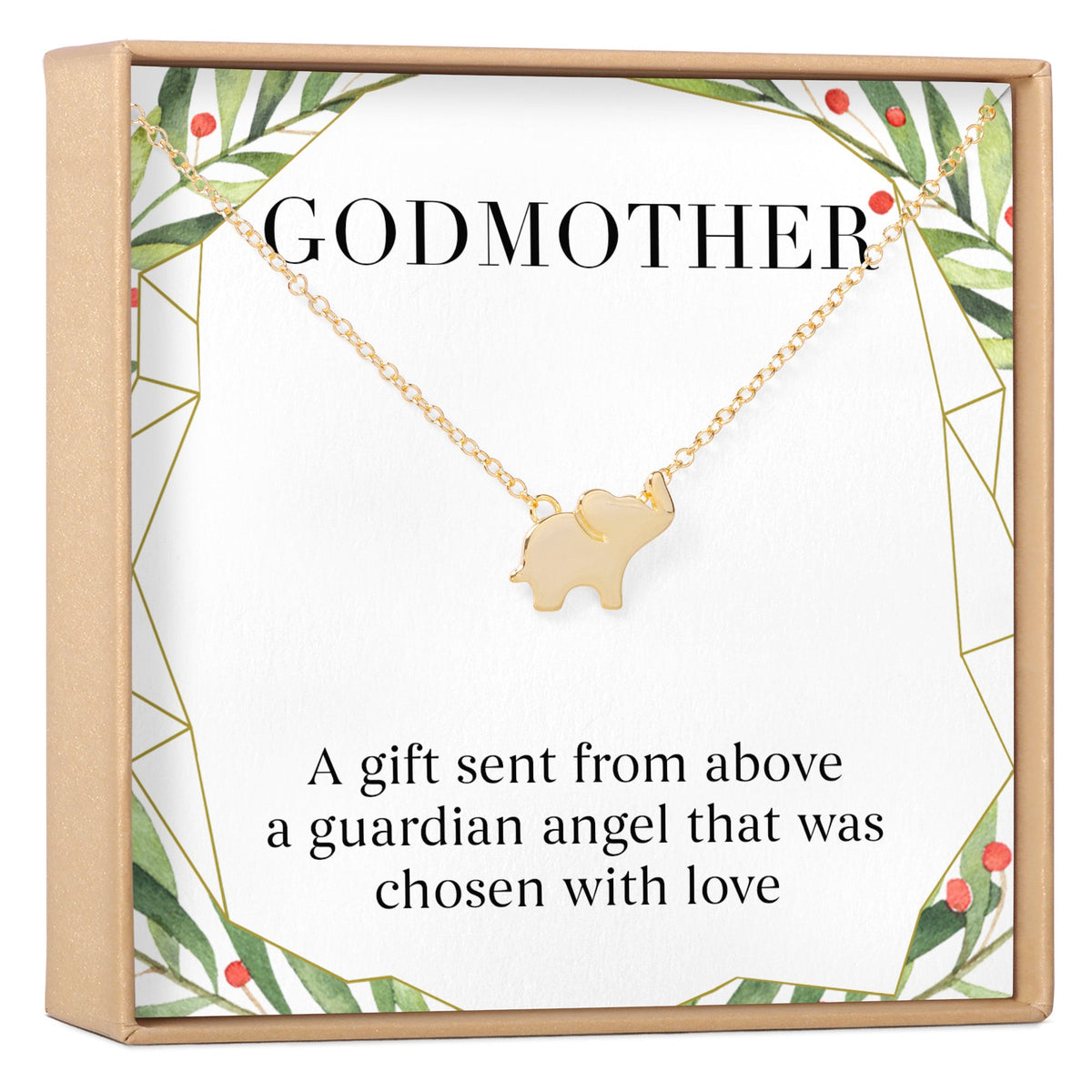 Christmas Gift for Godmother Necklace, Multiple Styles - Dear Ava