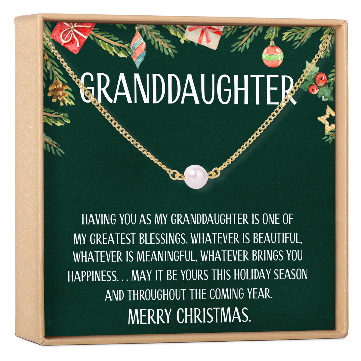 Christmas Gift for Granddaughter Necklace, Multiple Styles - Dear Ava