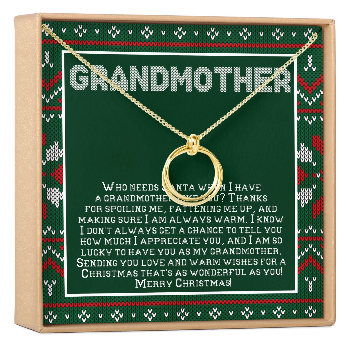 Christmas Gift for Grandmother Necklace, Multiple Styles - Dear Ava