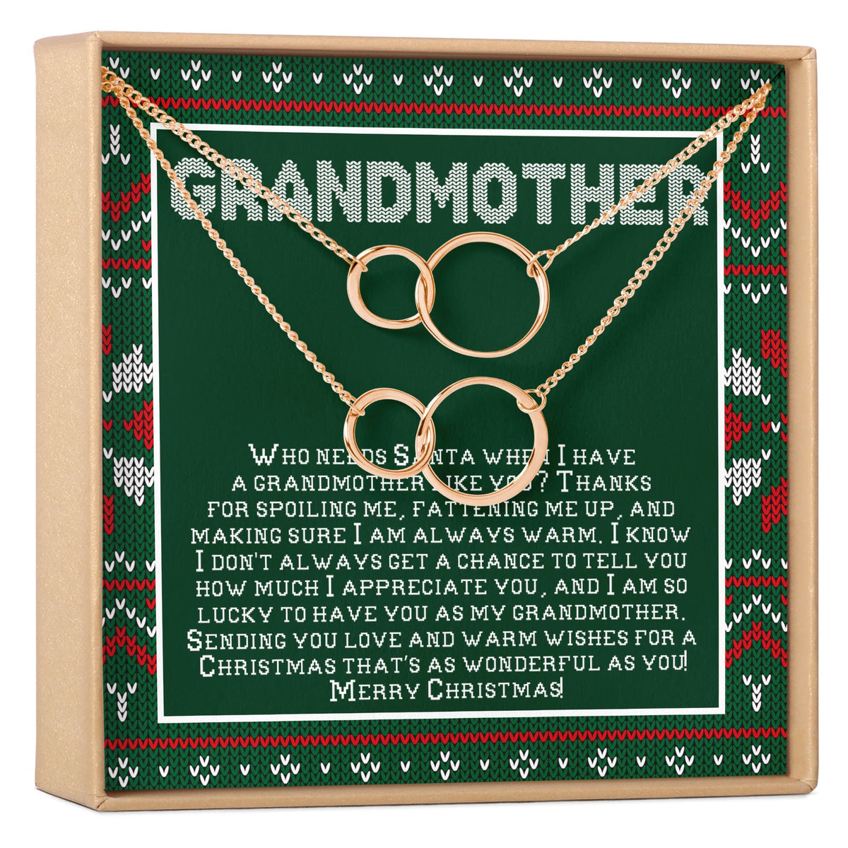 Christmas Gift for Grandmother Necklace, Multiple Styles - Dear Ava