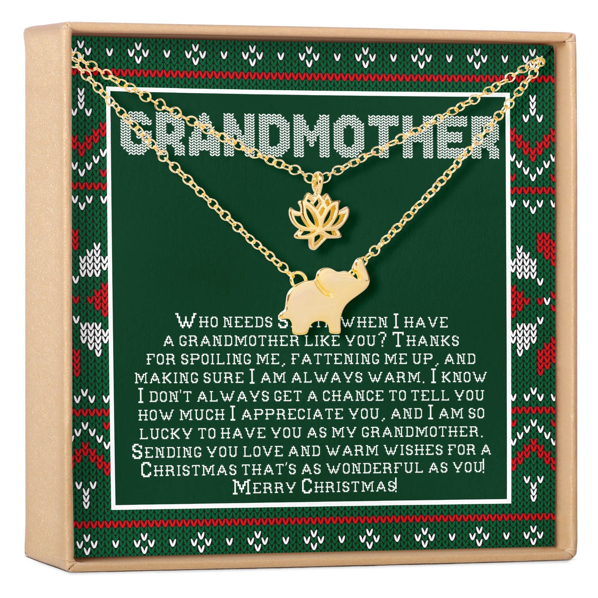 Christmas Gift for Grandmother Necklace, Multiple Styles - Dear Ava