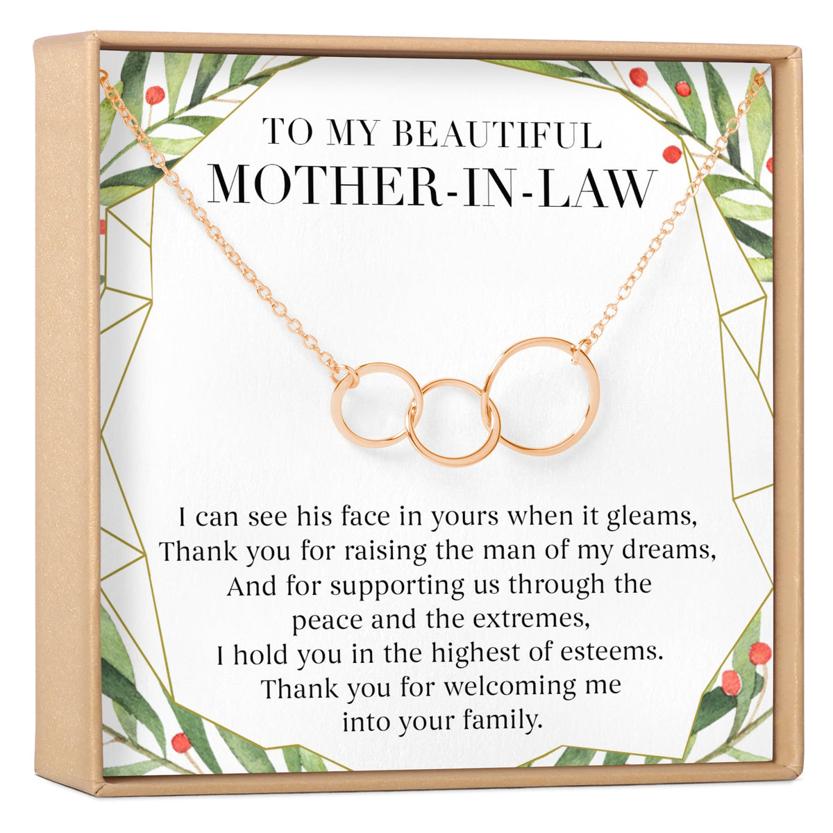 Christmas Gift for Mother in Law Necklace, Multiple Styles - Dear Ava