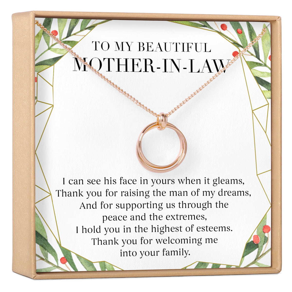 Christmas Gift for Mother in Law Necklace, Multiple Styles - Dear Ava