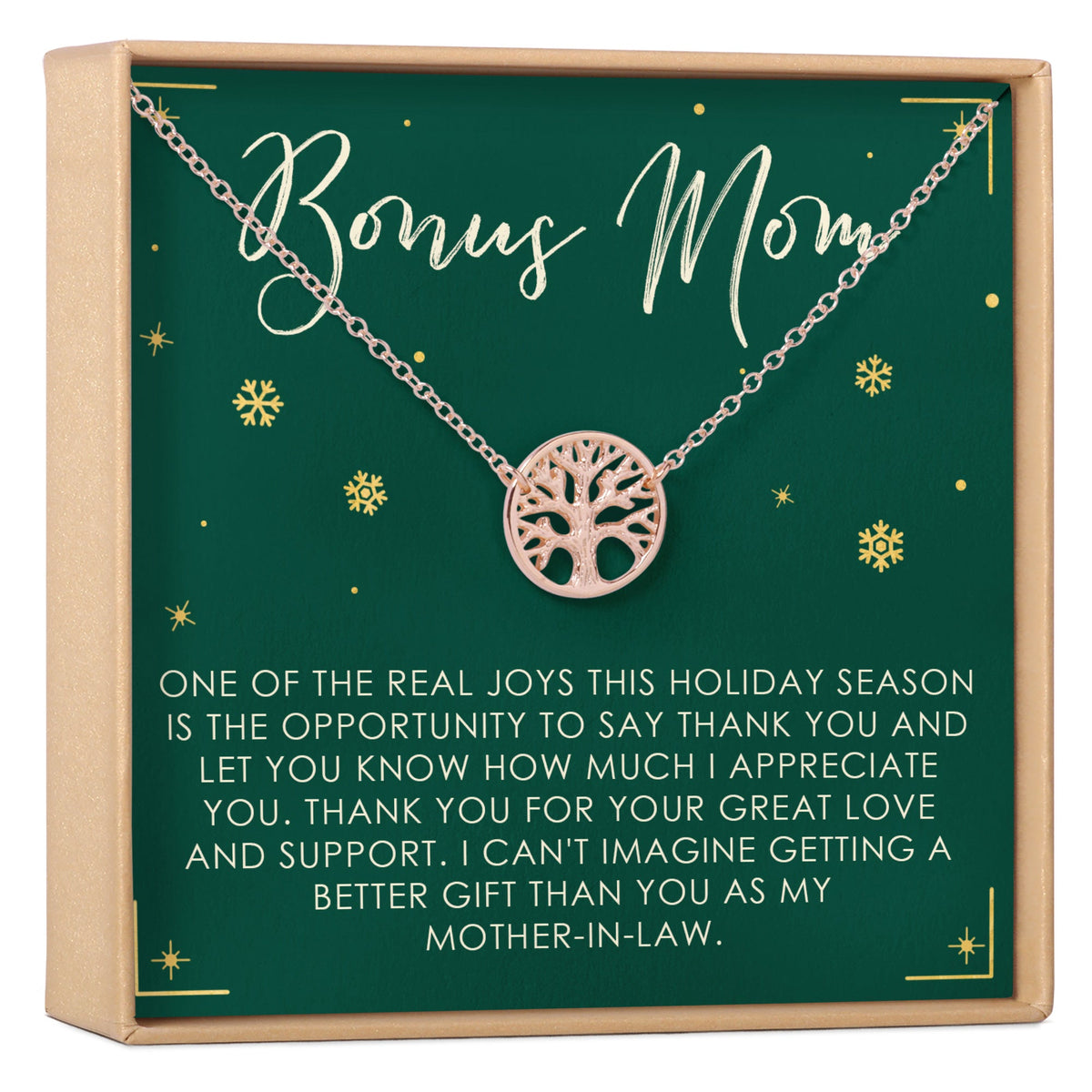 Christmas Gift for Mother in Law Necklace, Multiple Styles - Dear Ava