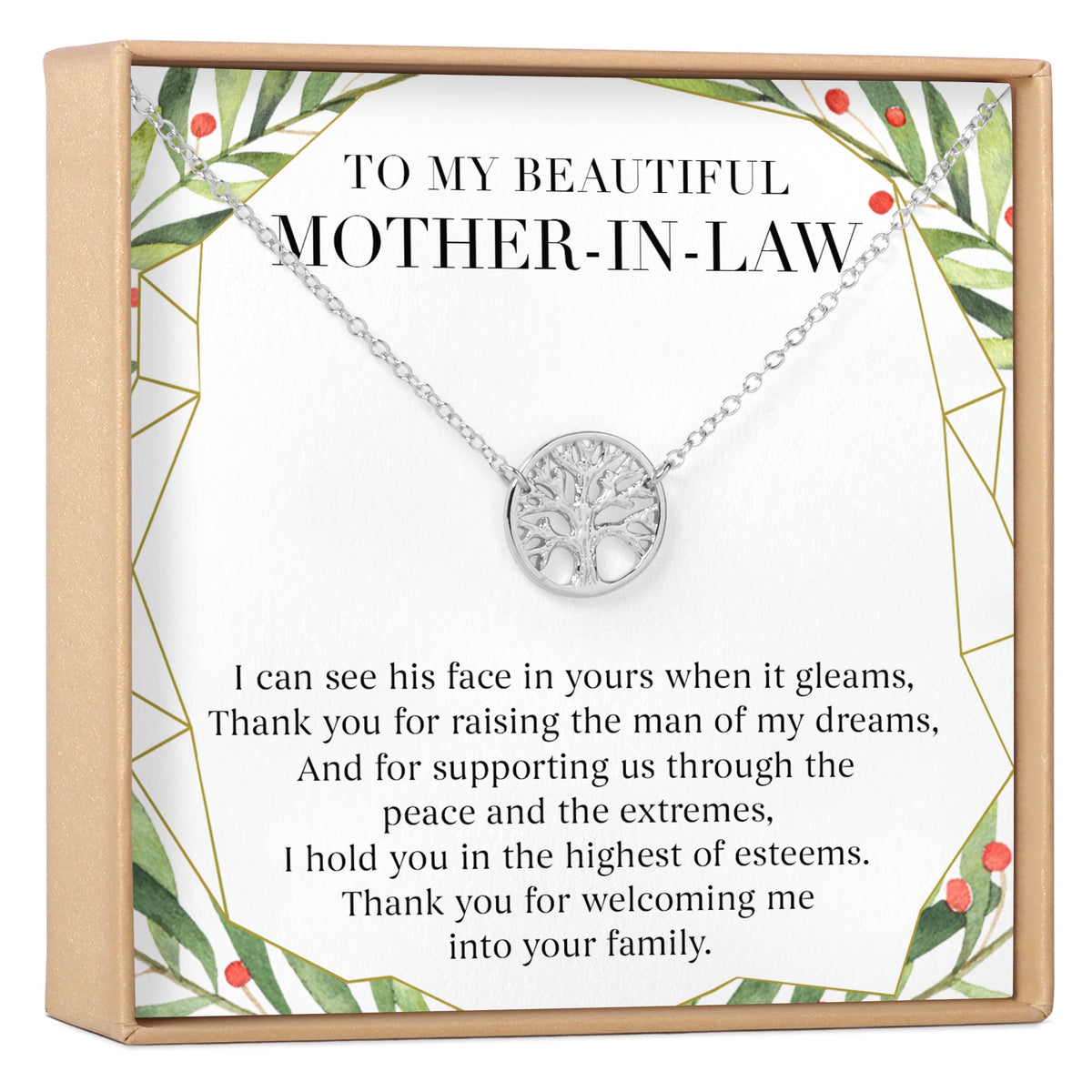 Christmas Gift for Mother in Law Necklace, Multiple Styles - Dear Ava