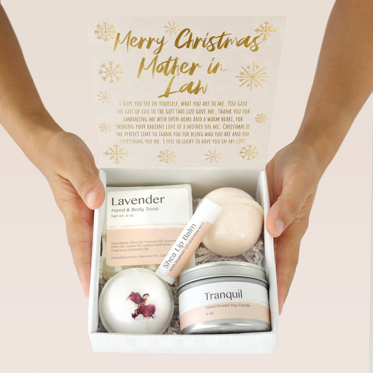 Christmas Gift for Mother - in - Law Spa Gift Box - Dear Ava