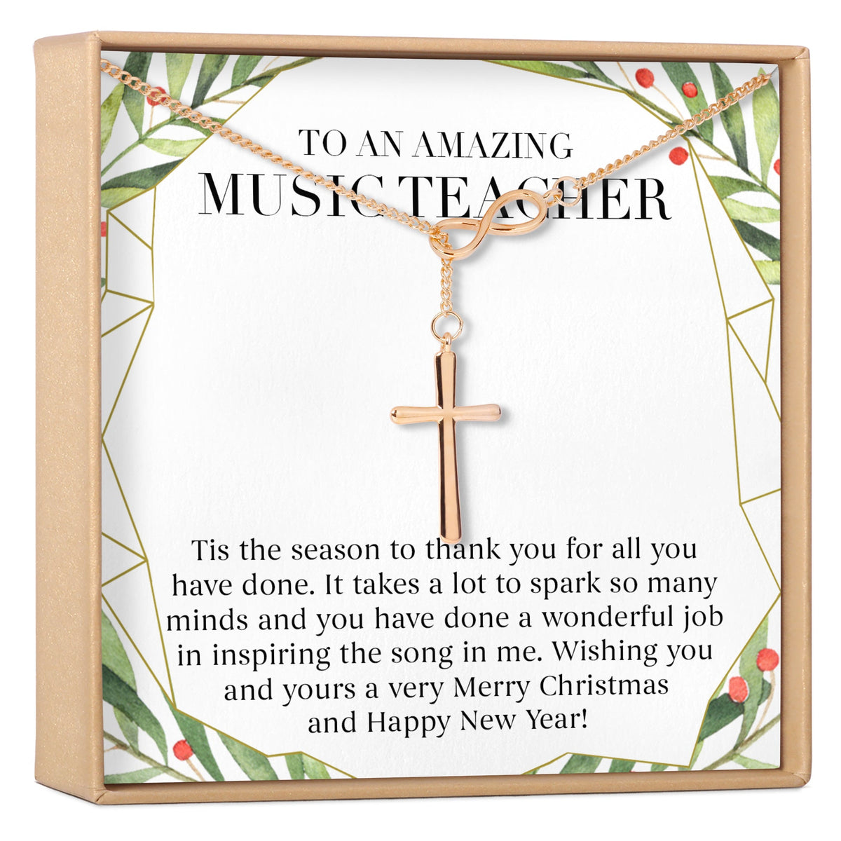 Christmas Gift for Music Teacher Necklace, Multiple Styles - Dear Ava