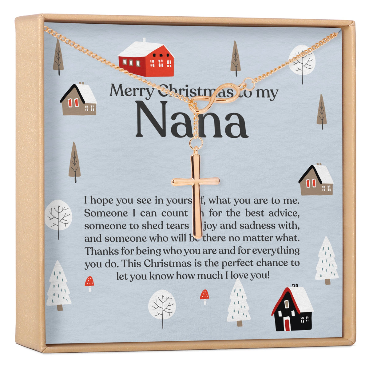 Christmas Gift For Nana Necklace, Multiple Styles - Dear Ava