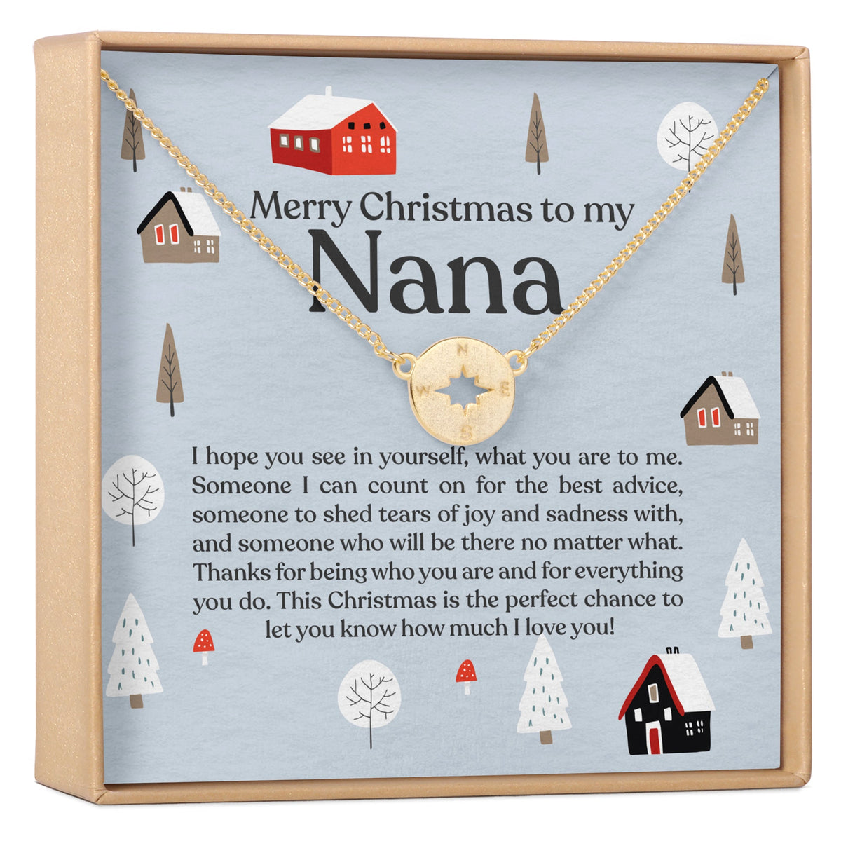 Christmas Gift For Nana Necklace, Multiple Styles - Dear Ava