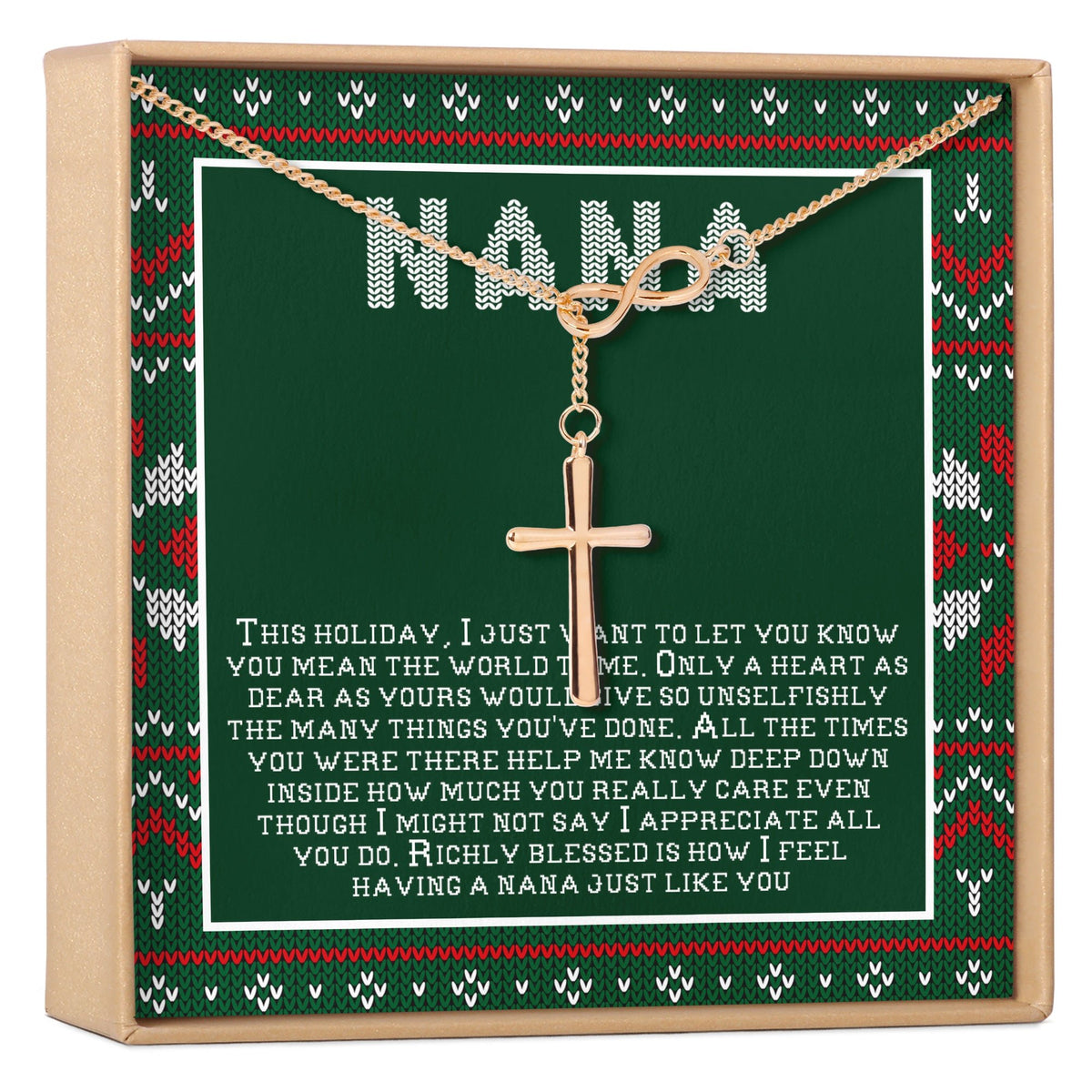 Christmas Gift For Nana Necklace, Multiple Styles - Dear Ava