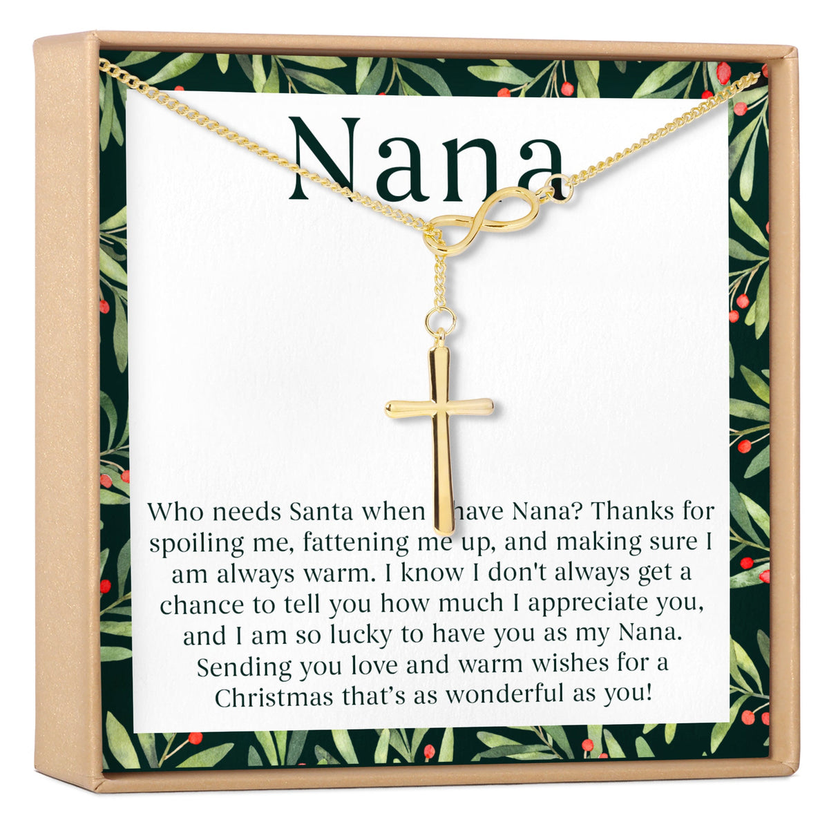 Christmas Gift For Nana Necklace, Multiple Styles - Dear Ava