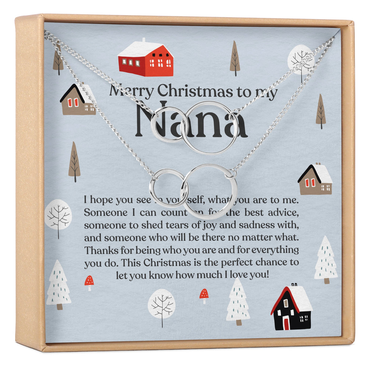 Christmas Gift For Nana Necklace, Multiple Styles - Dear Ava