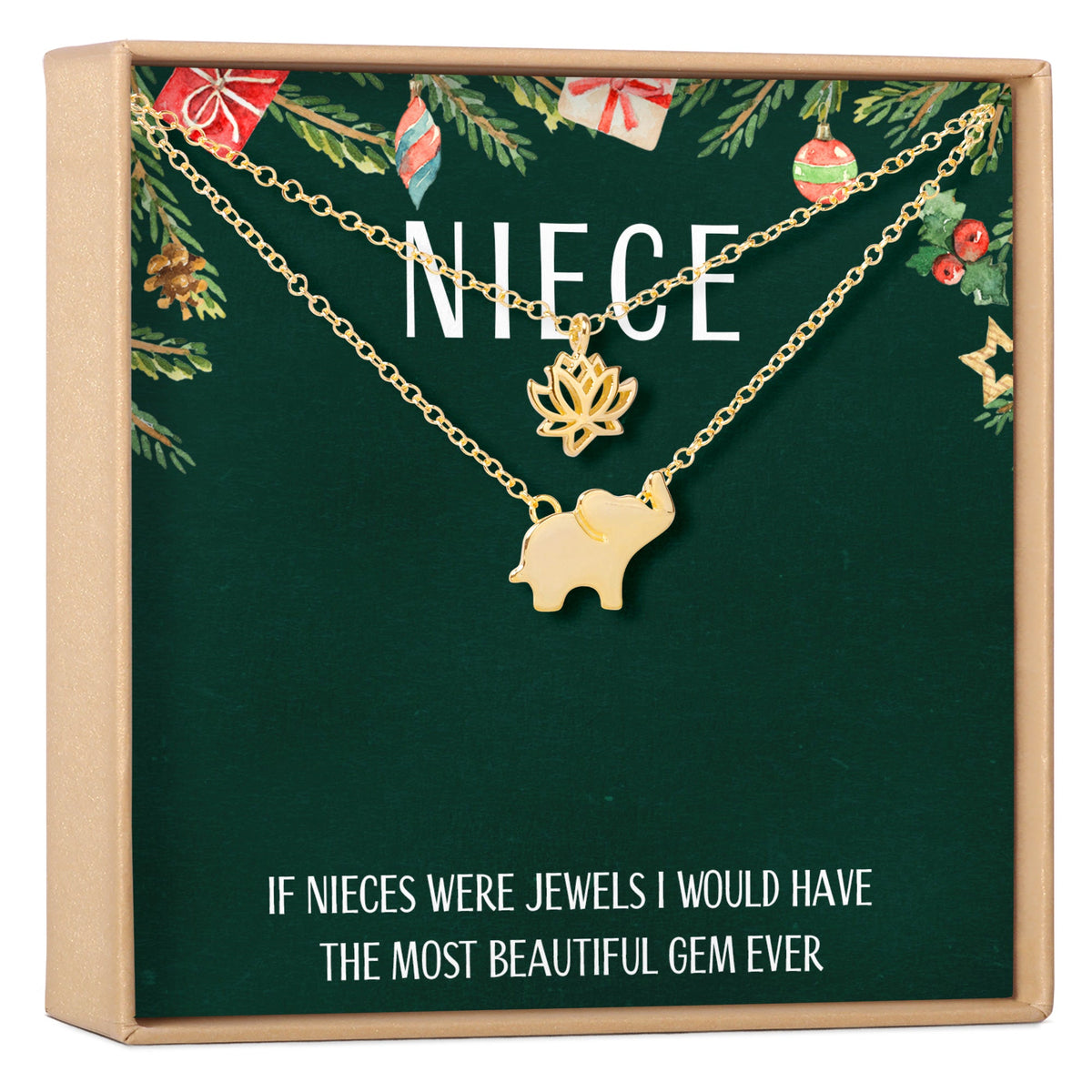 Christmas Gift for Niece Necklace, Multiple Styles - Dear Ava