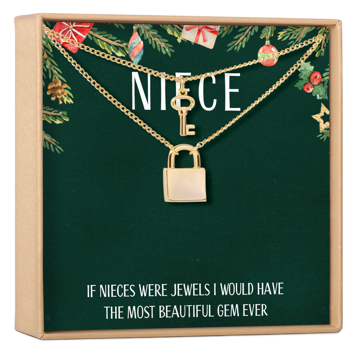 Christmas Gift for Niece Necklace, Multiple Styles - Dear Ava