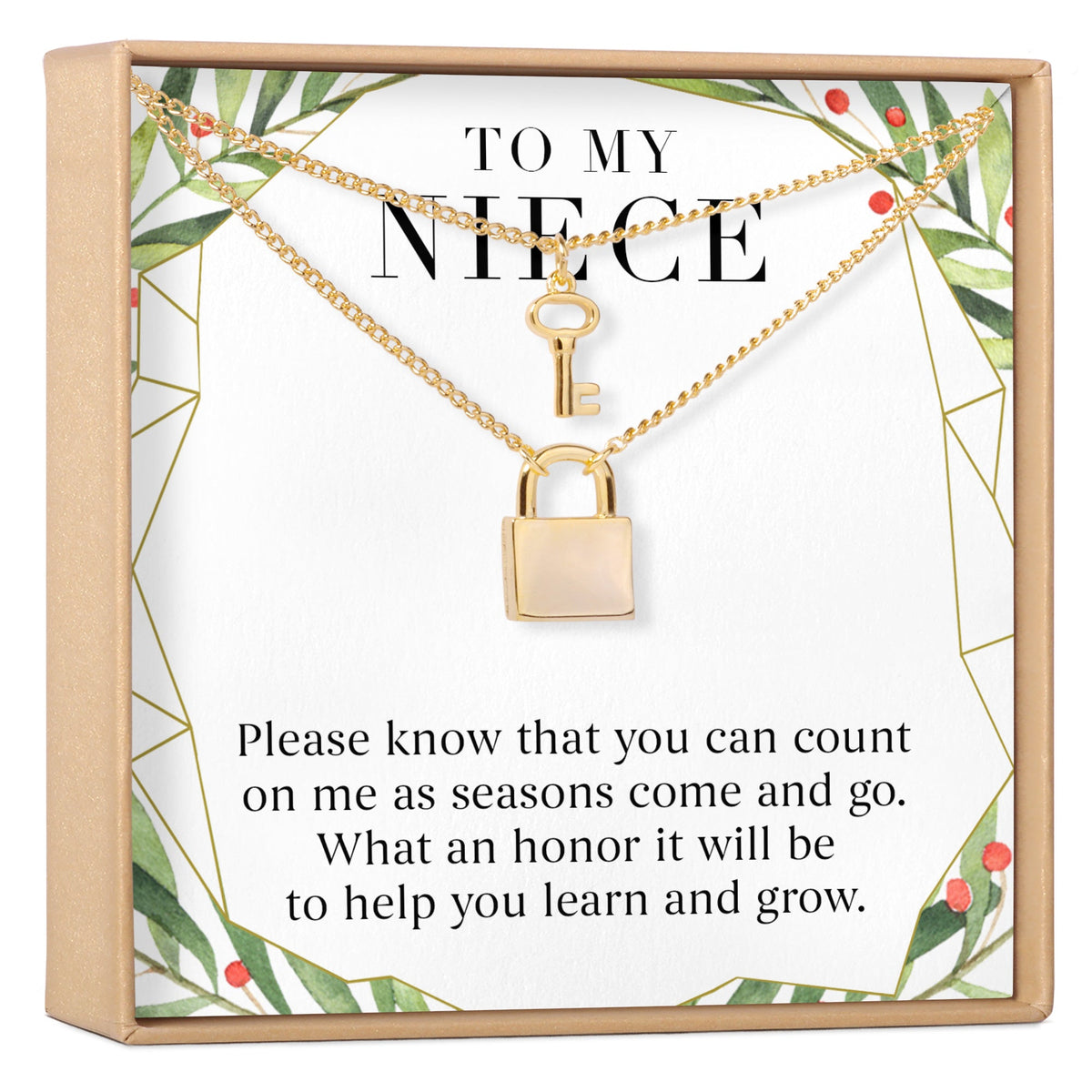 Christmas Gift for Niece Necklace, Multiple Styles - Dear Ava