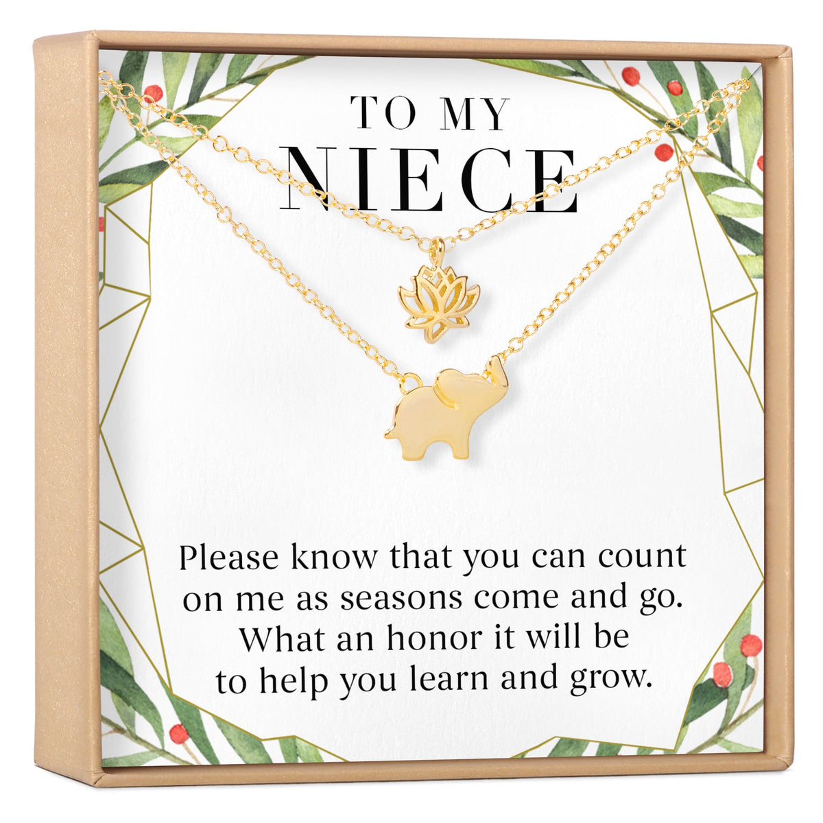 Christmas Gift for Niece Necklace, Multiple Styles - Dear Ava