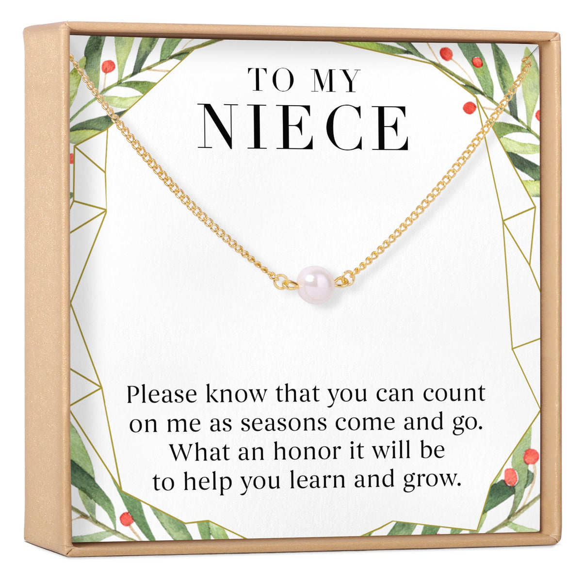 Christmas Gift for Niece Necklace, Multiple Styles - Dear Ava