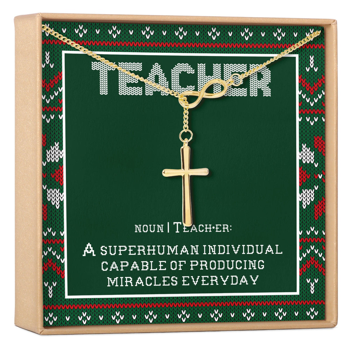 Christmas Gift for Teacher Necklace, Multiple Styles - Dear Ava