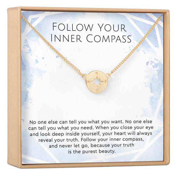 Compass Pendant Necklace
