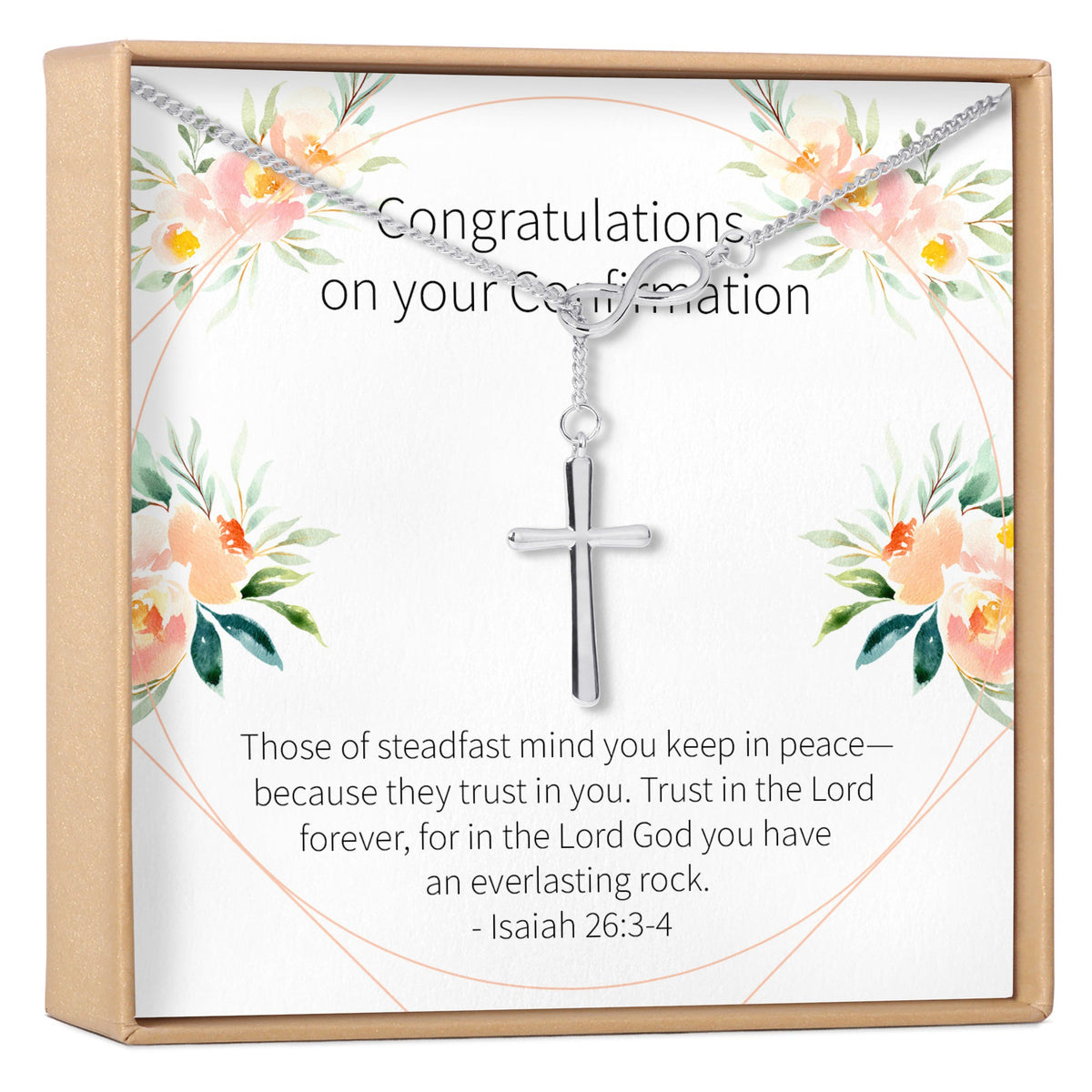 Confirmation Cross Necklace - Dear Ava