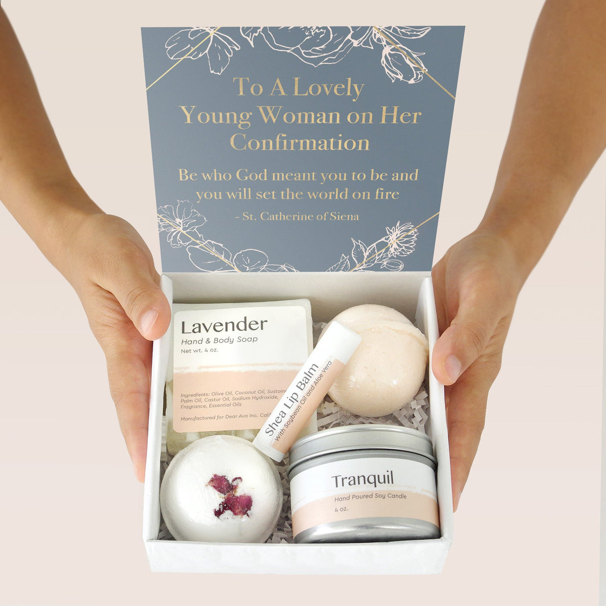 Confirmation Spa Gift Box - Dear Ava