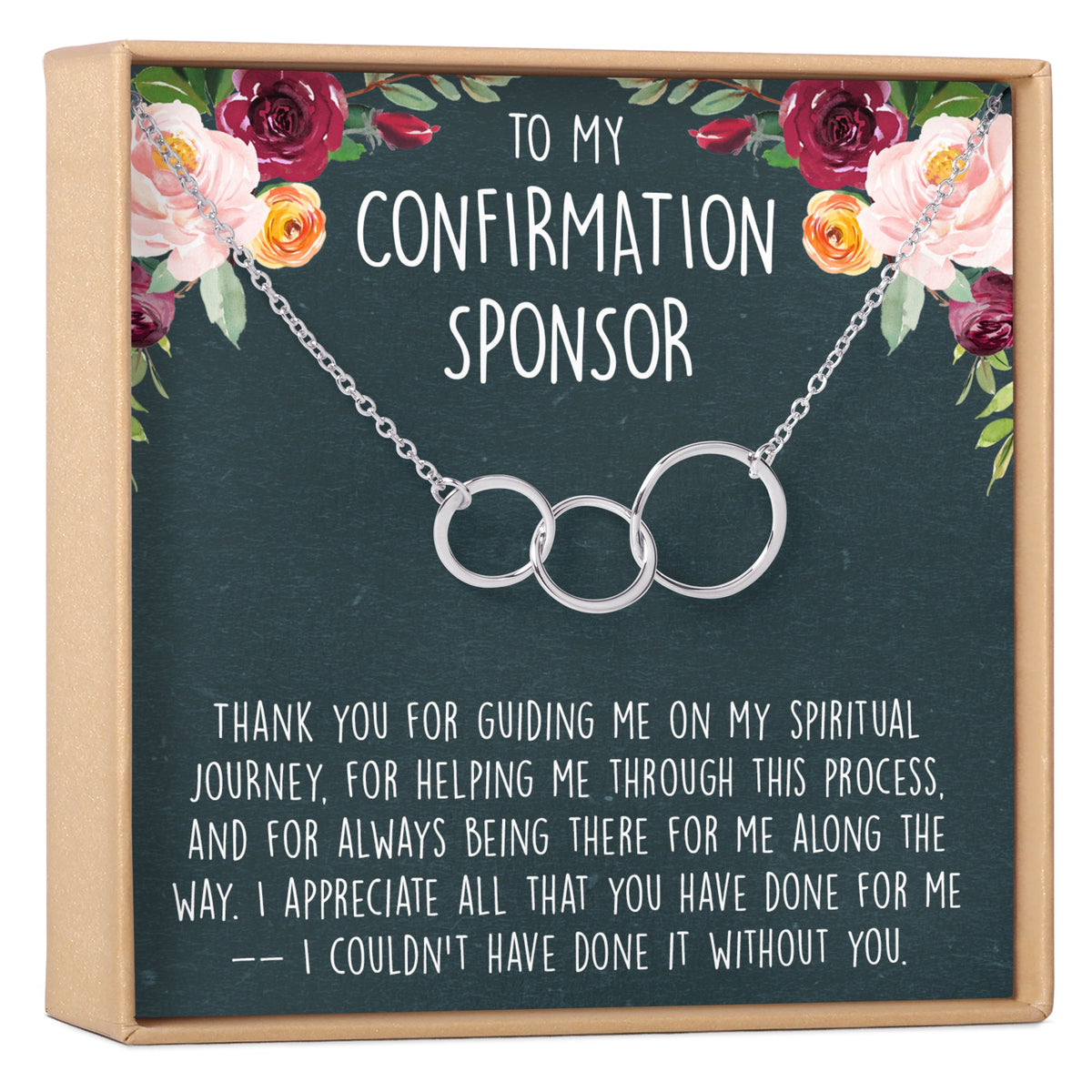 Confirmation Sponsor Necklace - Dear Ava