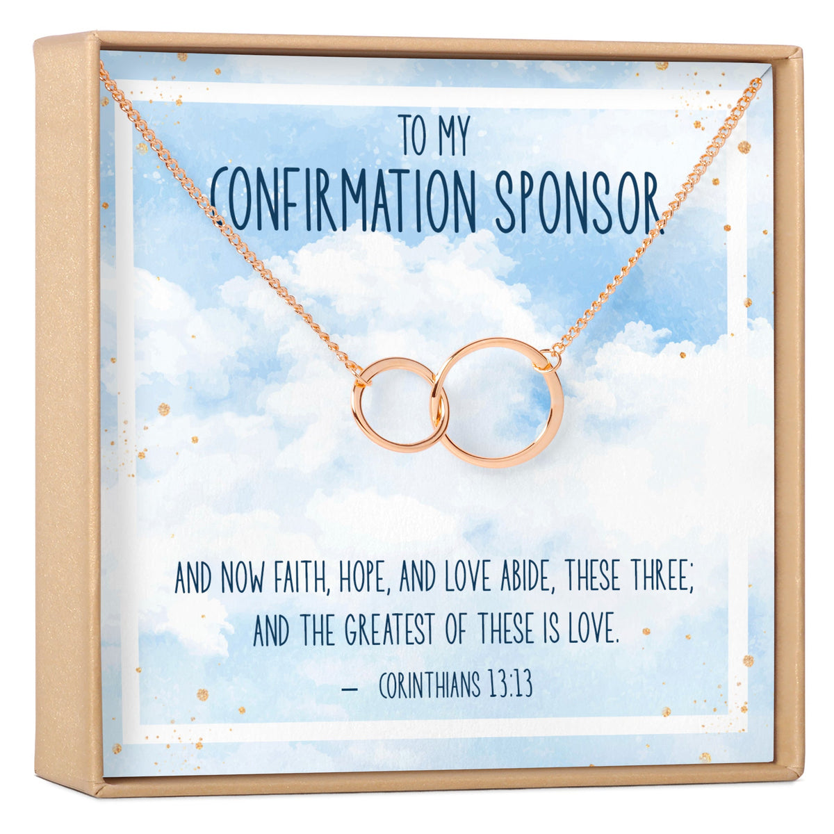 Confirmation Sponsor Necklace - Dear Ava