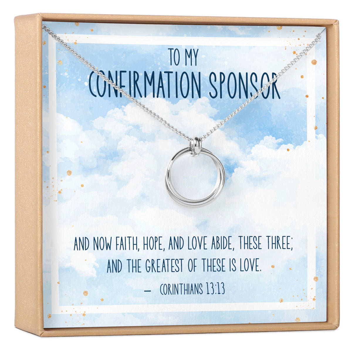 Confirmation Sponsor Necklace - Dear Ava