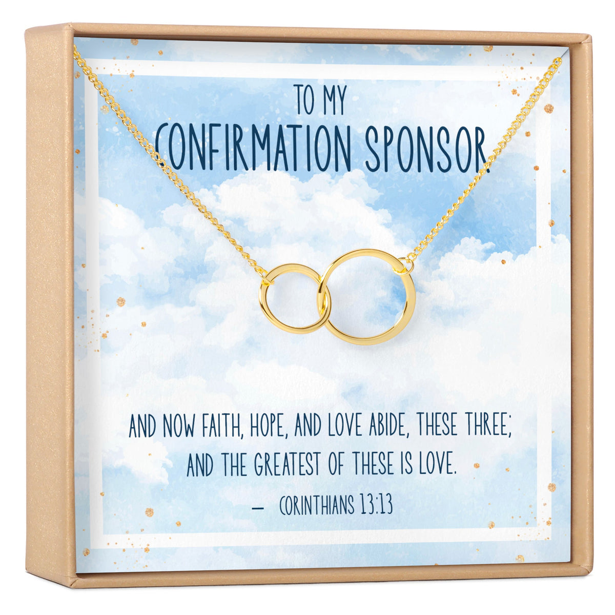 Confirmation Sponsor Necklace - Dear Ava