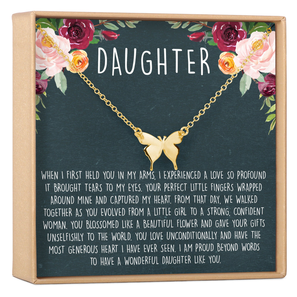 Daughter Necklace - Dear Ava