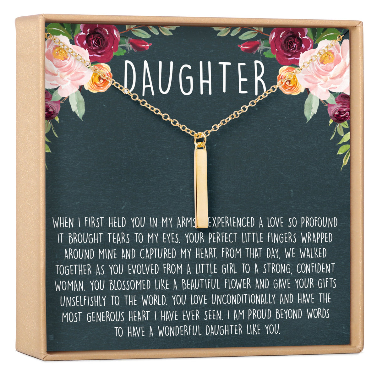 Daughter Necklace - Dear Ava