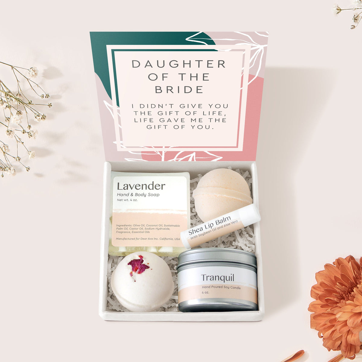 Daughter of the Bride Spa Gift Box - Dear Ava