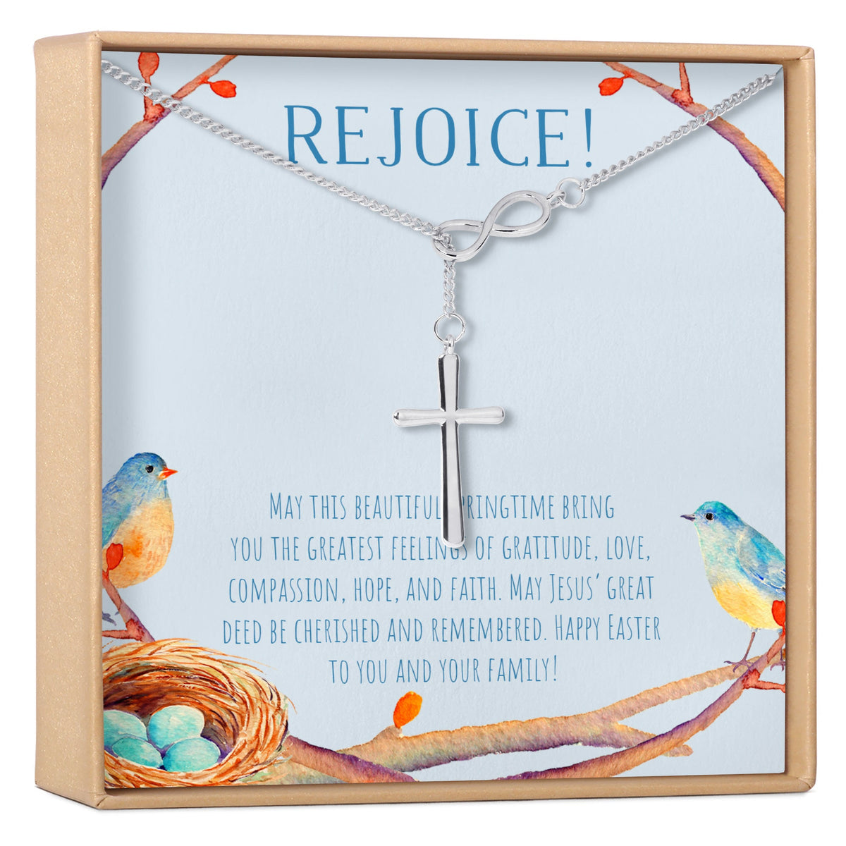 Easter Cross Necklace - Dear Ava