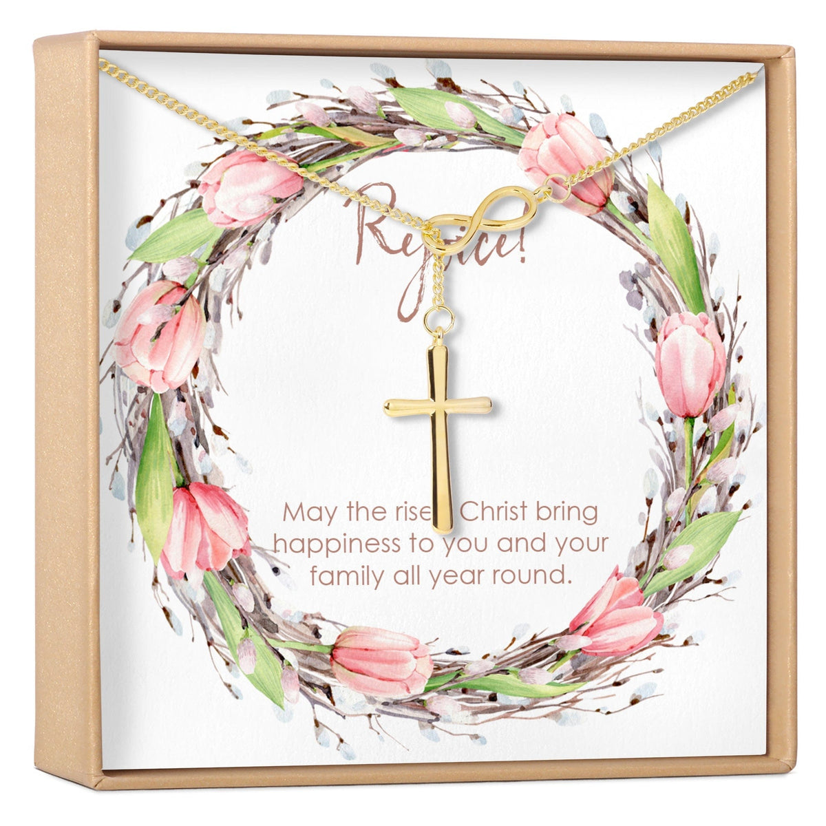 Easter Cross Necklace - Dear Ava